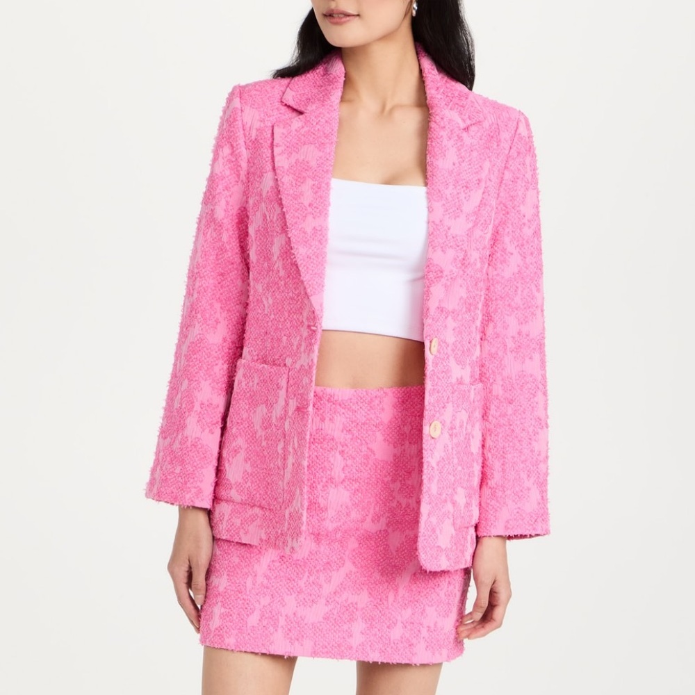 BAUM UND PHERDGARTEN Azelea Pink Blazer Jacket 40